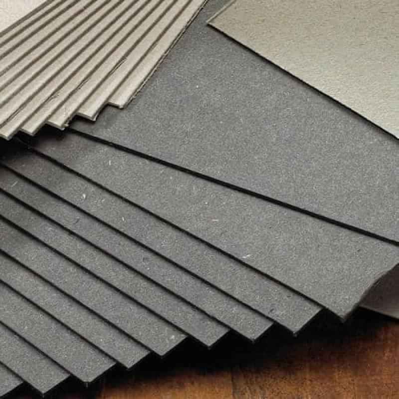 PAPER PASTED SUNDRY GREYBOARD (6.25" x 20")